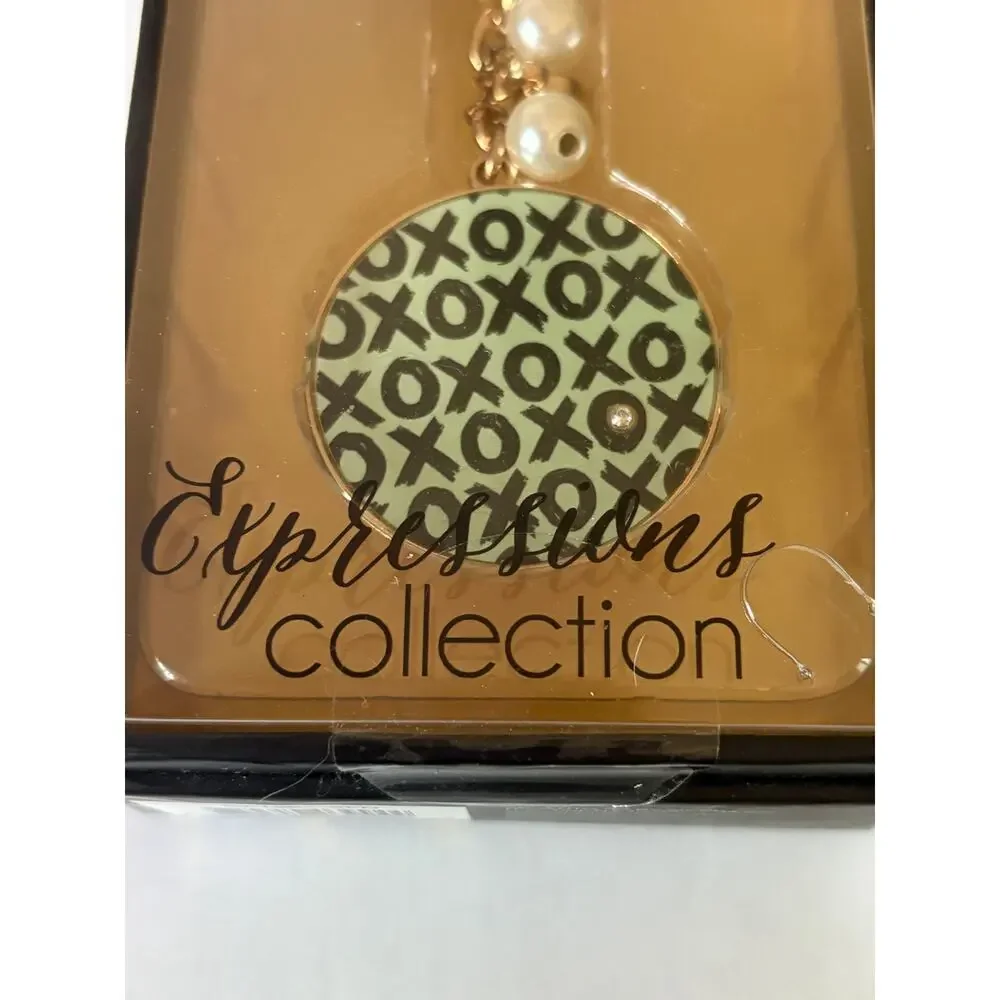 Expressions Collections Keychain NIB made with Swarovski elements